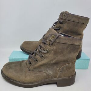 KODIAK Original All Season Ankle Boot Distressed Oive Brown Waterproof Womens 6